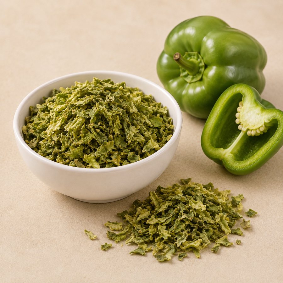 Green Bell Pepper Flakes