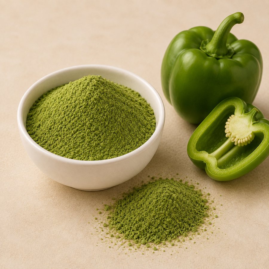 Green Bell Pepper Powder