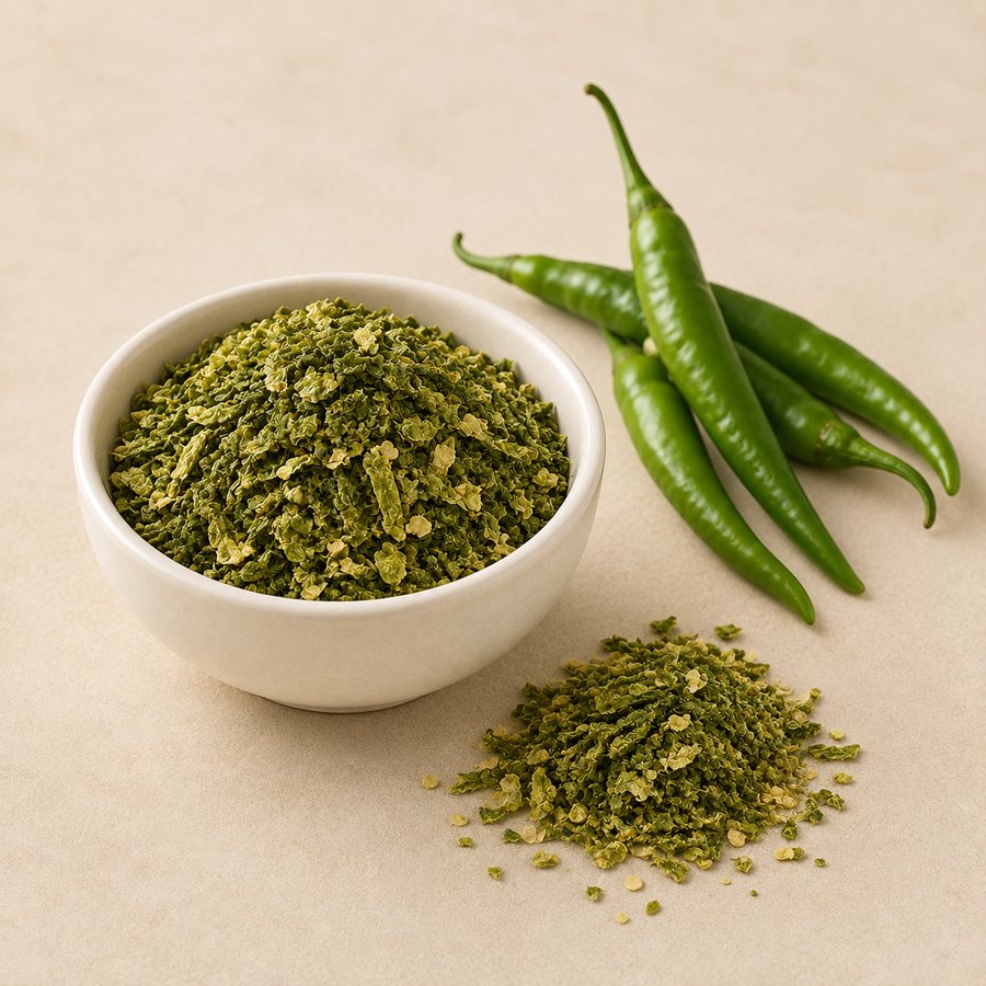 Green Chilli Flakes